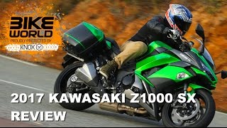 2017 KAWASAKI Z1000SX REVIEW  Reload form Bike World Show [upl. by Anialahs]