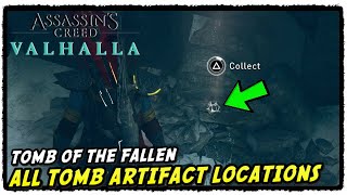 AC Valhalla All Tomb Artifact Locations Boudicca  Cassivellaunus  Venutius [upl. by Lem]