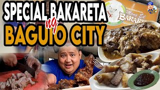 BAGUIO FOOD TRIP  FAMOUS BAKARETA NG BAGUIO CITY SINCE 2002  MANG EDS BAKARETA [upl. by Cordalia243]