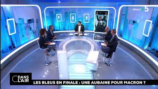 Les Bleus en finale  une aubaine pour Macron  cdanslair 13072018 [upl. by Idnek]