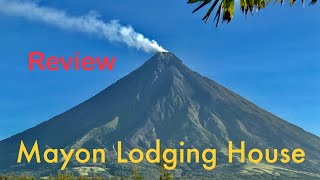 Review Mayon Lodging House 930 Baht  1400 Peso Standard Fan Room [upl. by Aryahay]