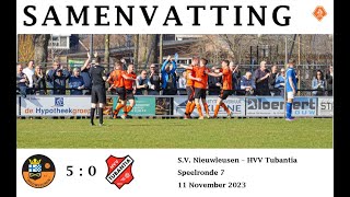 Samenvatting SV Nieuwleusen 1  Tubantia 1 [upl. by Ralaigh490]