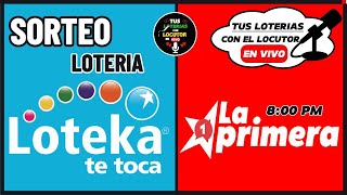 Sorteo LOTEKA TE TOCA LA PRIMERA En VIVO de hoy martes 10 de septiembre del 2024 loteka envivo [upl. by Aicnetroh]