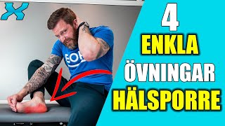 Ont i Foten 4 Enklar Övningar Mot Hälsporre [upl. by Uball672]