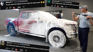 The SHOCKING Truth About The Detail Geek  QampA  Ford Raptor Detail [upl. by Sirrad729]