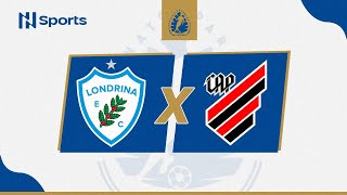 Campeonato Paranaense 2024 Londrina x Athletico  8ª Rodada  AO VIVO  COM IMAGENS [upl. by Goldsmith]