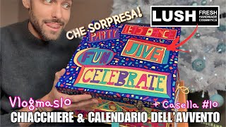 PARLIAMO e APRIAMO UN NUOVO CALENDARIO DELLAVVENTO INASPETTATO  Vlogmas10 [upl. by Annawahs]