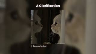 A Clarification  Nasheed  By Muhammad Al Muqit [upl. by Surad761]