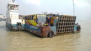 Ferry Ghat Video 2021  Ferry Moving Terminal  Bangladesh Biggest Ferry Ghat Paturia [upl. by Ahsenwahs]