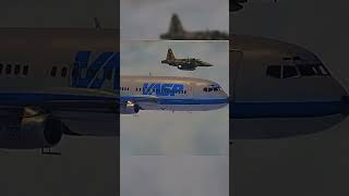 The Best Emergency Landing Version 2 VASP Flight 375 shorts aviation Brazil [upl. by Aylmer294]