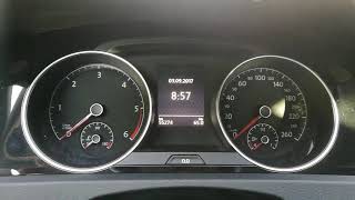 Golf 7 Batteriestatus abfragen [upl. by Anele914]