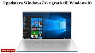 Uppdatera Windows 78 x till 10 Gratis [upl. by Cletus]