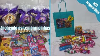 ENCHENDO AS SACOLINHAS SURPRESAS E PERSONALIZADOS  ENCANTOFAMÍLIA MADRIGAL  5 ANOS MARIA FERNANDA [upl. by Emmeline]