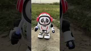 Space panda robot dancing video 😍🥰 shorts panda unboxing robot youtubeshorts [upl. by Powers]