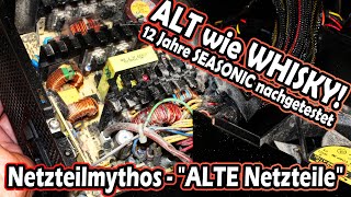 NetzteilMythen 👻 Seasonic ATX Netzteil aus der ITSteinzeit im Belastungstest 😱  Ob DAS gut geht [upl. by Rodavlas]