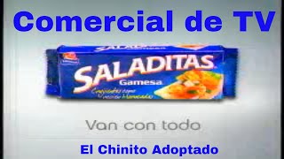 Saladitas Gamesa El Chinito Adoptado  Comercial de TV [upl. by Thacher]