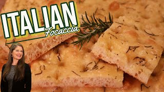 Classic Italian Focaccia Flatbread Ligurian amp Toscana Styles Salty Herby Soft amp Crispy [upl. by Eekcaj]