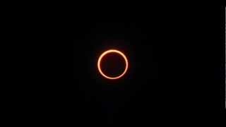 Annular Solar Eclipse  May 20th 2012  USA Albuquerque New Mexico [upl. by Gnuy]