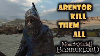 20 Linebreaker vs 100 Aserian Volunteer  Mount amp Blade Bannerlord [upl. by Akered]