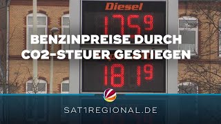 CO2Steuer lässt Benzinpreise steigen [upl. by Iblok]