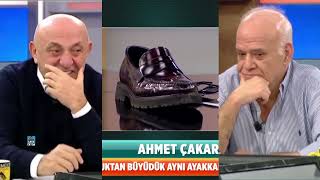 Ahmet Çakar Tutumlu olun bir ayakkabı 10 yıl giyilecek [upl. by Yaned758]