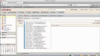 Composing New Messages in Zimbra [upl. by Alliehs]