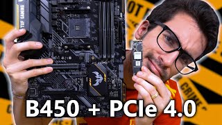 Enabling PCIe 40 on a B450 Motherboard [upl. by Noma]