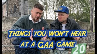 Things you wont hear at a GAA match  2 Johnnies sketch [upl. by Einnep]