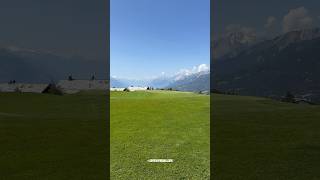 First Birdie Today Golf Club CranssurSierre CransMontana Valais Switzerland Shorts [upl. by Engracia]