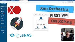 Create your first VM in XCPng with Xen Orchestra CE step by step [upl. by Leiru97]