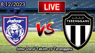 Johor Darul Takzim vs Terengganu live stream football match online today [upl. by Devine]