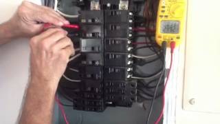 Check Voltage on Single Phase Panel [upl. by Hnaht]