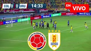 🔴 Colombia vs Uruguay EN VIVO  Eliminatorias [upl. by Aicirtap]