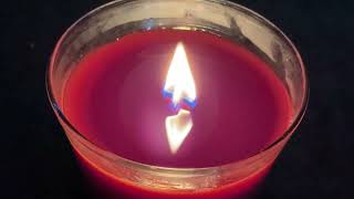 100 minutes of a wood wick candle crackling [upl. by Cleopatre]