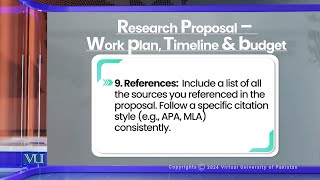 Research Proposal Work Plan Timeline amp Budget  Research Methods in Education  EDU407Topic191 [upl. by Azmah]