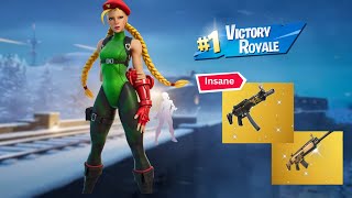 Cammy drops 18 kills with mythic weapons in Fortnite chapter 5 [upl. by Ilsa346]