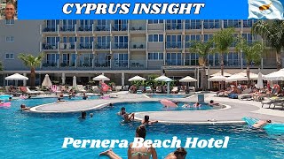 Pernera Beach Hotel Pernera Cyprus  2024 Tour Around [upl. by Ainola]