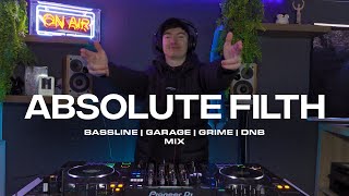 ABSOLUTE FILTH Bassline Garage Grime amp DNB Mix 2024 [upl. by Belva982]