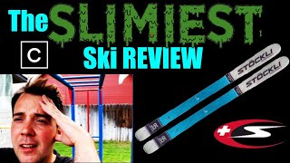 The SLIMIEST Ski Review By CURATED for Stockli Skis [upl. by Francene]