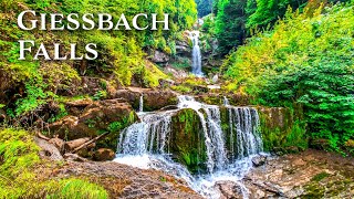 Dreamy waterfalls in Switzerland 🇨🇭 Trip to Giessbach Falls  Switzerland 4K [upl. by Arella]