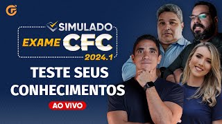 SIMULADO GRATUITO EXAME DE SUFICIÊNCIA CFC 20242 FGV CORREÇÃO  GABARITO [upl. by Lorinda]