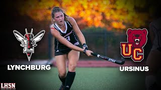 Ursinus Bears vs Lynchburg Hornets Field Hockey [upl. by Karab]