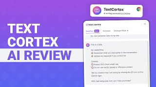 TextCortex AI Review Best Jasper amp Copy AI Alternative [upl. by Etnohc]