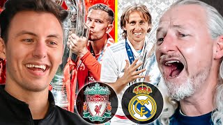 Liverpool 25 Real Madrid  LIVE REACTION [upl. by Owena627]