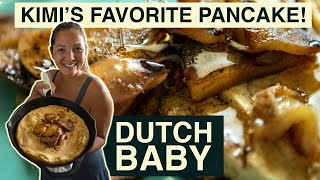 Dutch Baby Pancake Recipe with Kimi Werner [upl. by Ennaus]