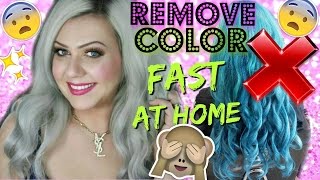 REMOVE ANY COLOR FROM HAIR  NO BLEACH  STEP BY STEP TUTORIAL [upl. by Uy732]