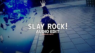 slayravens rock remix  eternlkz edit audio [upl. by Sherrard32]