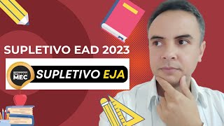 SUPLETIVO EAD ONLINE  SUPLETIVO EAD RECONHECIDO PELO MEC  SUPLETIVO EAD 2023  SUPLETIVO RÁPIDO [upl. by Annadroj]