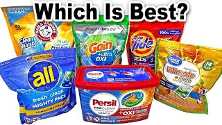 Laundry Detergent Pods  Which Cleans The Best [upl. by Nazario]