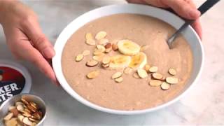 How to Make the Perfect Smoothie Bowl with Oats [upl. by Tugman143]